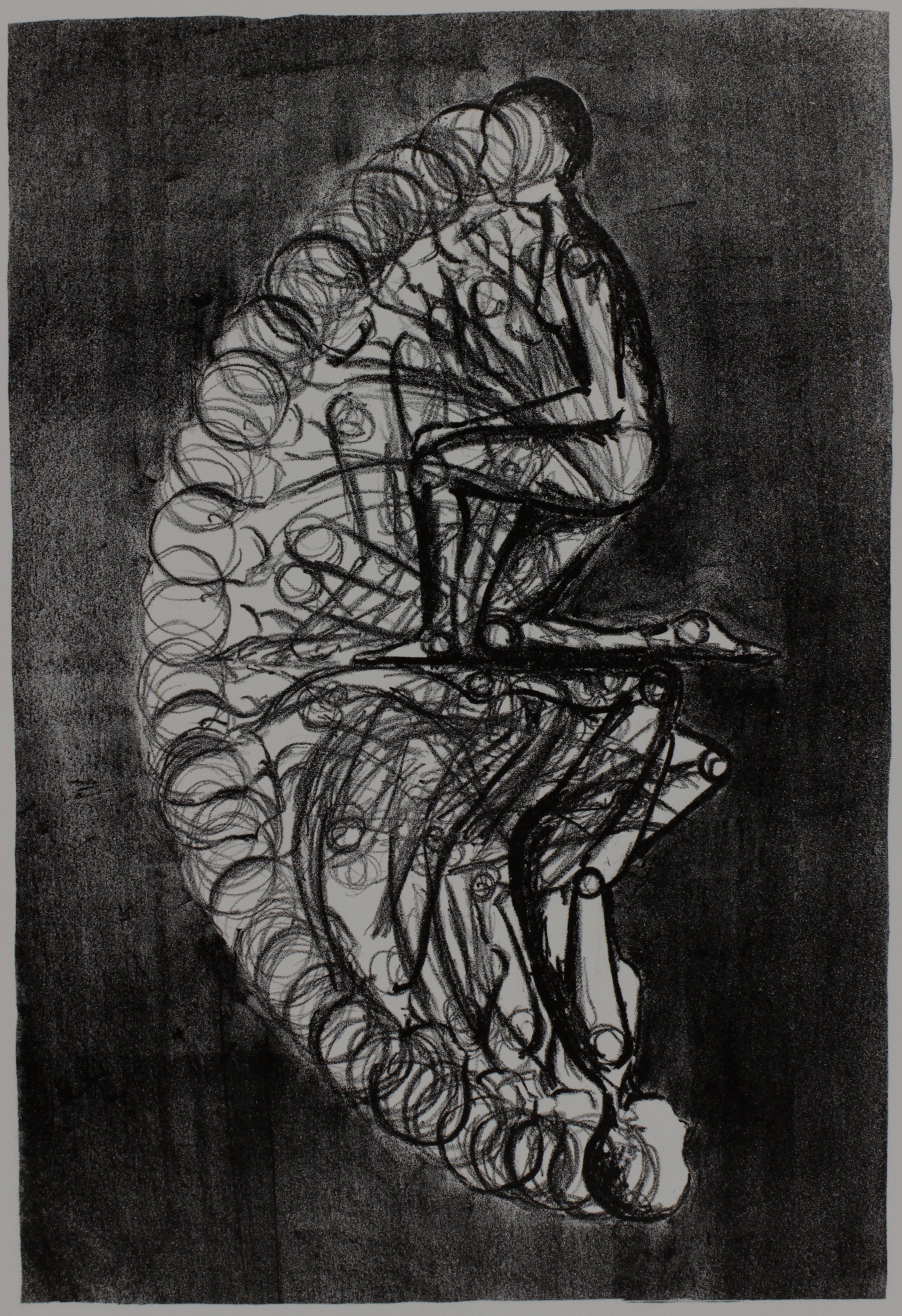 Lithograph print by Ada Denil