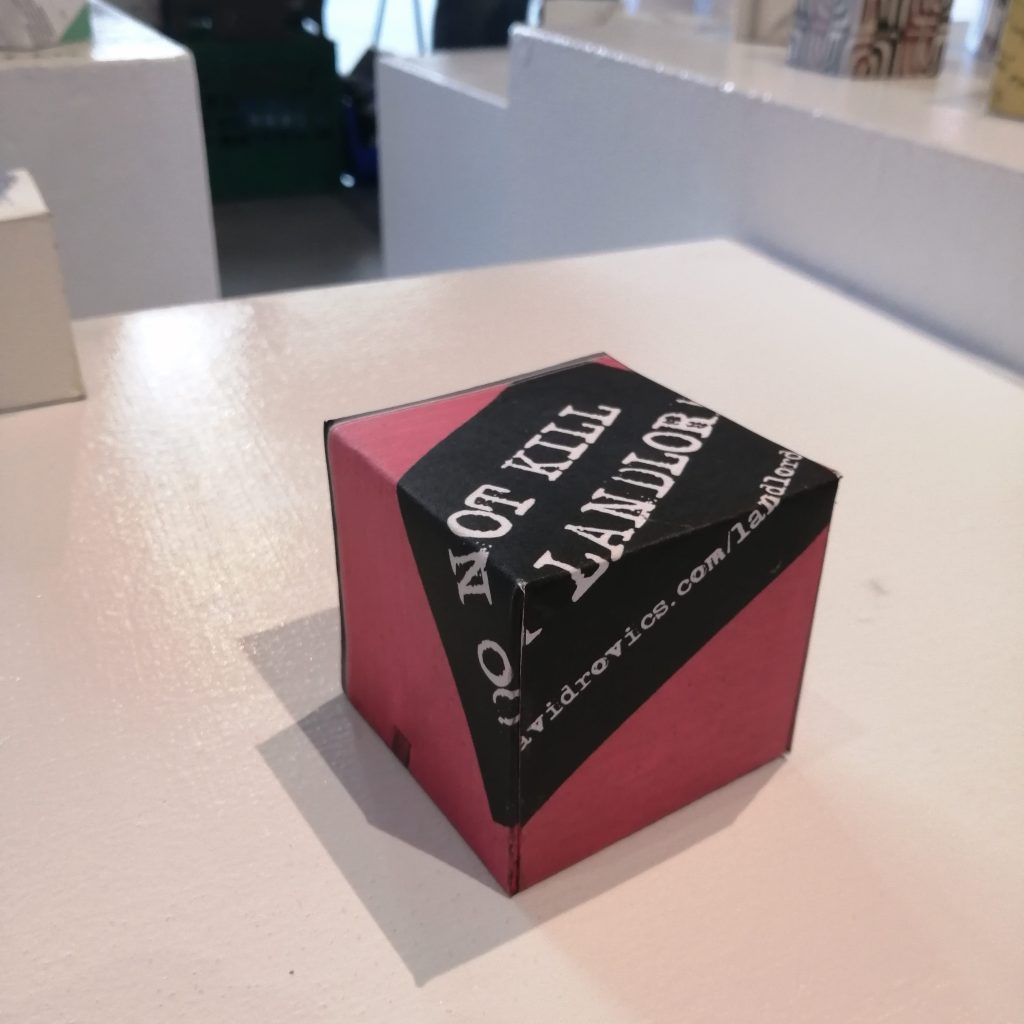 cube #001 in the Anna Leonowens Gallery